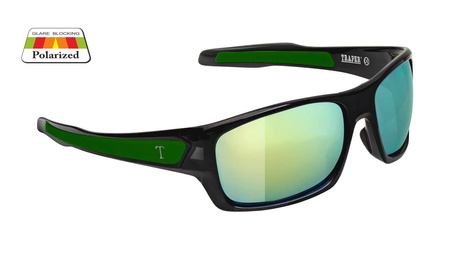 Okulary polaryzacyjne Traper Horizon Green - Żółte Revo