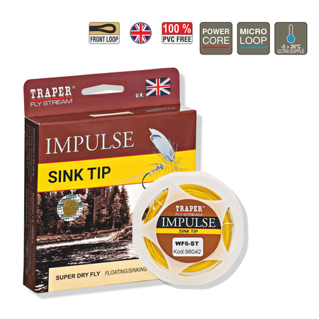 Sznur muchowy Traper Impulse Sink Tip WF 5 - ST