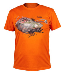 Koszulka T-Shirt Traper ART Grayling - Orange