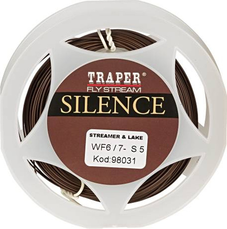 Sznur muchowy Traper Silence Streamer & Lake WF 6/7 - S5