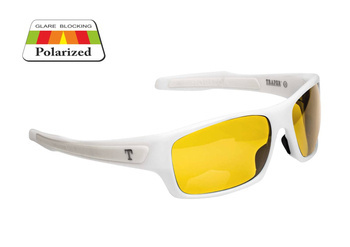 Okulary polaryzacyjne Traper Horizon White - Żółte
