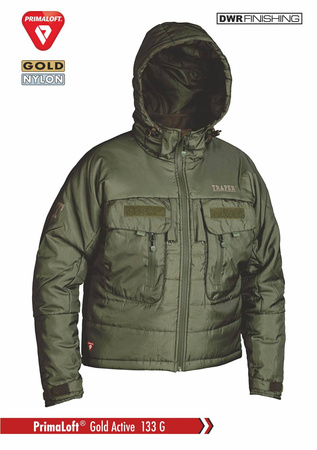 Kurtka Traper Jukon Primaloft - Olive Night