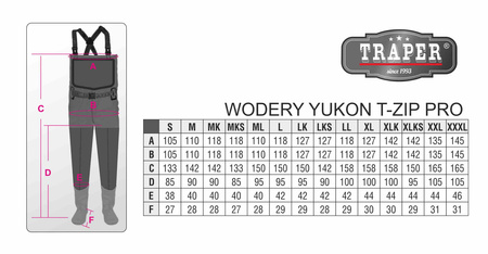 Wodery Traper Yukon T-ZIP PRO - Model 2024