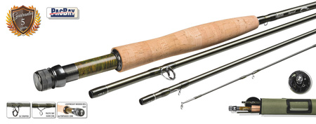 Wędka muchowa Traper Speed Nymph 10'6" #3