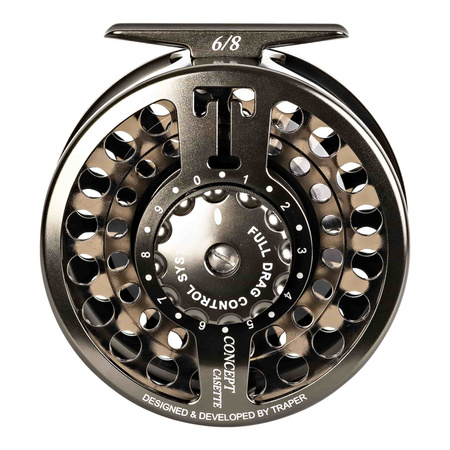 Kołowrotek muchowy Traper Concept Casette #6/8