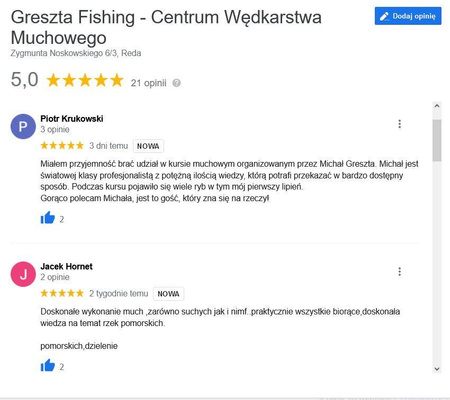 Jednodniowy Indywiudalny Kurs Muchowy