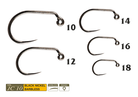 Haczyki muchowe Hikara Traper JC10