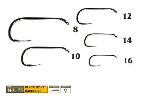 Haczyki muchowe Hikara Traper WL75