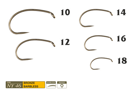 Haczyki muchowe Hikara Traper NY46