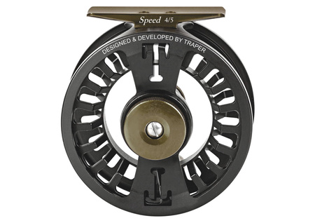 Kołowrotek muchowy Traper Speed Olive Green #4/5