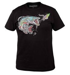 Koszulka T-Shirt Traper ART Pike - Black