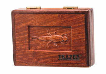 Drewniane pudełko muchowe Traper Montana - Typ A (140 x 100 x 35)