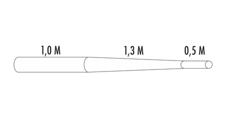 Przypon koniczny Traper (2 szt.)