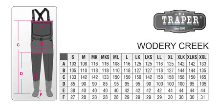 Wodery Traper Creek Model 2023