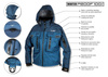Kurtka Traper Montana Dark Blue