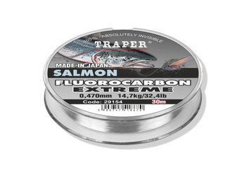 Żyłka fluorocarbon Traper Extreme Salmon 0,397