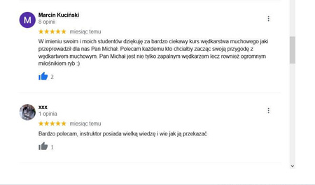 Jednodniowy Indywiudalny Kurs Muchowy