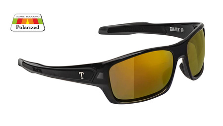 Okulary polaryzacyjne Traper Horizon Black - Gold Revo