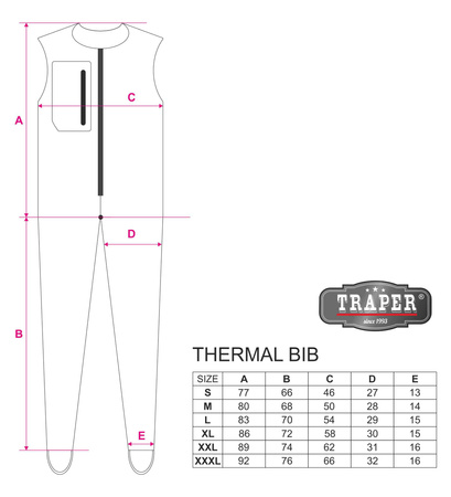 Ocieplacz Traper Thermal Bib