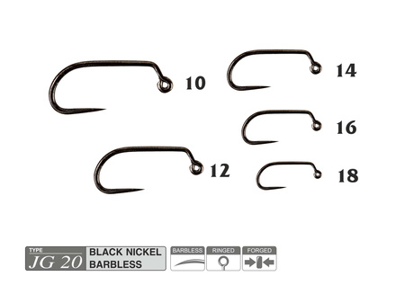 Haczyki muchowe Hikara Traper JG20