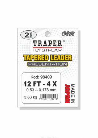 Przypon koniczny Traper Presentation 12' (2 szt.)