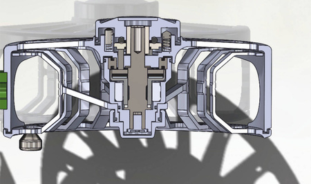 Kołowrotek muchowy Traper Silence Gun Smoked #6/7/8