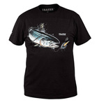 Koszulka T-Shirt Traper ART Salmon  - Black