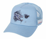Czapka Traper ART Trout - Blue