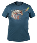 Koszulka T-Shirt Traper ART Pike - Denim