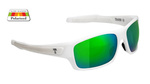 Okulary polaryzacyjne Traper Horizon White - Zielone Revo
